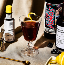 <p><em>This firm handshake of a whiskey cocktail is as flavorful and rich as well-cooked dark meat with the skin. For those unfamiliar, it is a Manhattan made with scotch.</em></p><p><strong>Ingredients</strong><br>• 2 oz. blended scotch whisky<br>• 1 oz. red Italian vermouth<br>• 2 dashes Angostura bitters</p><p><strong>Directions</strong><br>Stir the scotch, vermouth, and bitters well with cracked ice. Strain into a chilled cocktail glass. Garnish with a lemon twist.</p><p><a class="link " href="https://www.esquire.com/food-drink/drinks/recipes/a3716/rob-roy-drink-recipe/" rel="nofollow noopener" target="_blank" data-ylk="slk:Read More;elm:context_link;itc:0;sec:content-canvas">Read More</a></p>