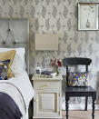 <p> When it comes to bedroom wallpaper, making an impact can be as important as choosing a calming colour palette – as with this grey bedroom. Pick a wallpaper design that manages to do both - one that is striking and interesting, yet pale and gentle enough not to overwhelm the space. Mix and match textures, shades and patterns across soft furnishings. </p>
