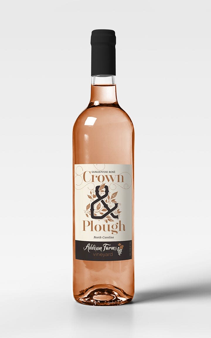 Addison Farms Vineyard's Sangiovese Rosé.