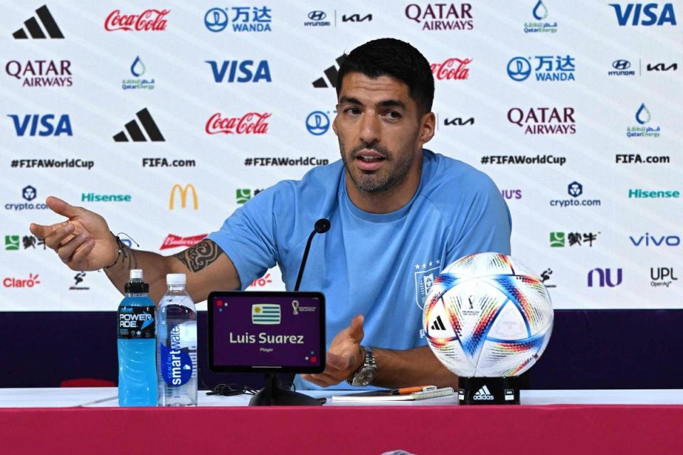 Not sorry: Luis Suarez  (AFP via Getty Images)