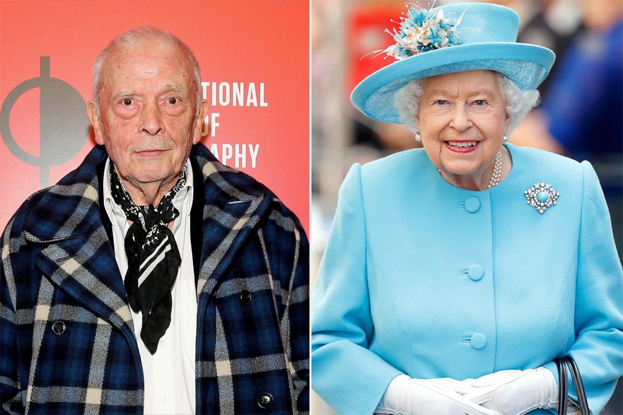 David Bailey and Queen Elizabeth