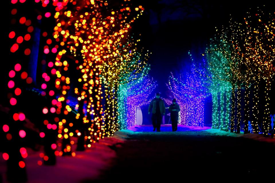 Winterlights is back at three different Trustees properties.
