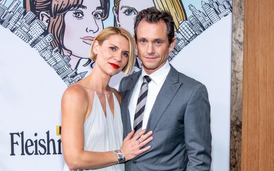 Hugh Dancy, pictured with wife Claire Danes, agreed to appear on Tristan podcast about the spooky happenings