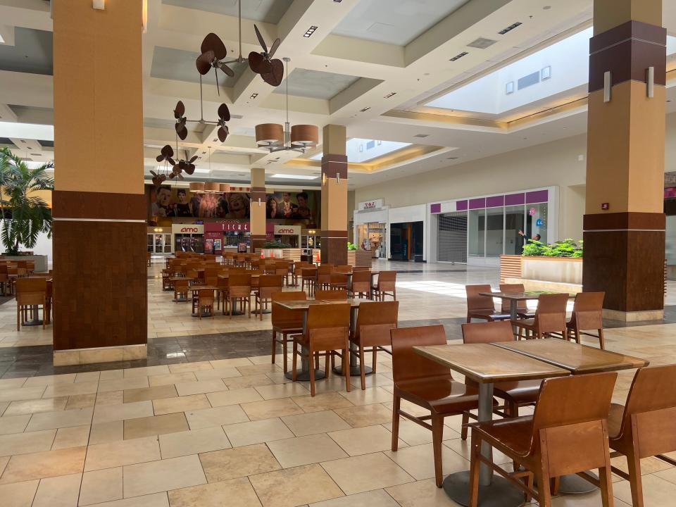 The Sarasota Square Mall began losing tenants years ago, and by 2022 the food court was void of restaurants.