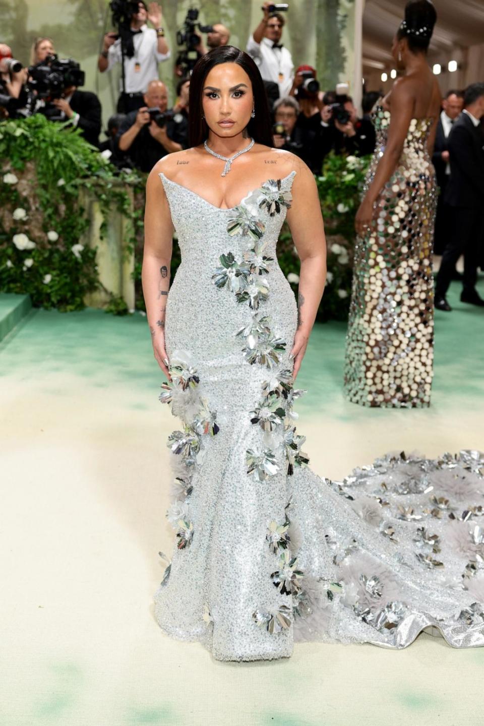 PHOTO: Demi Lovato attends The 2024 Met Gala Celebrating 'Sleeping Beauties: Reawakening Fashion' at The Metropolitan Museum of Art, May 6, 2024, in New York. (Dimitrios Kambouris/Getty Images )