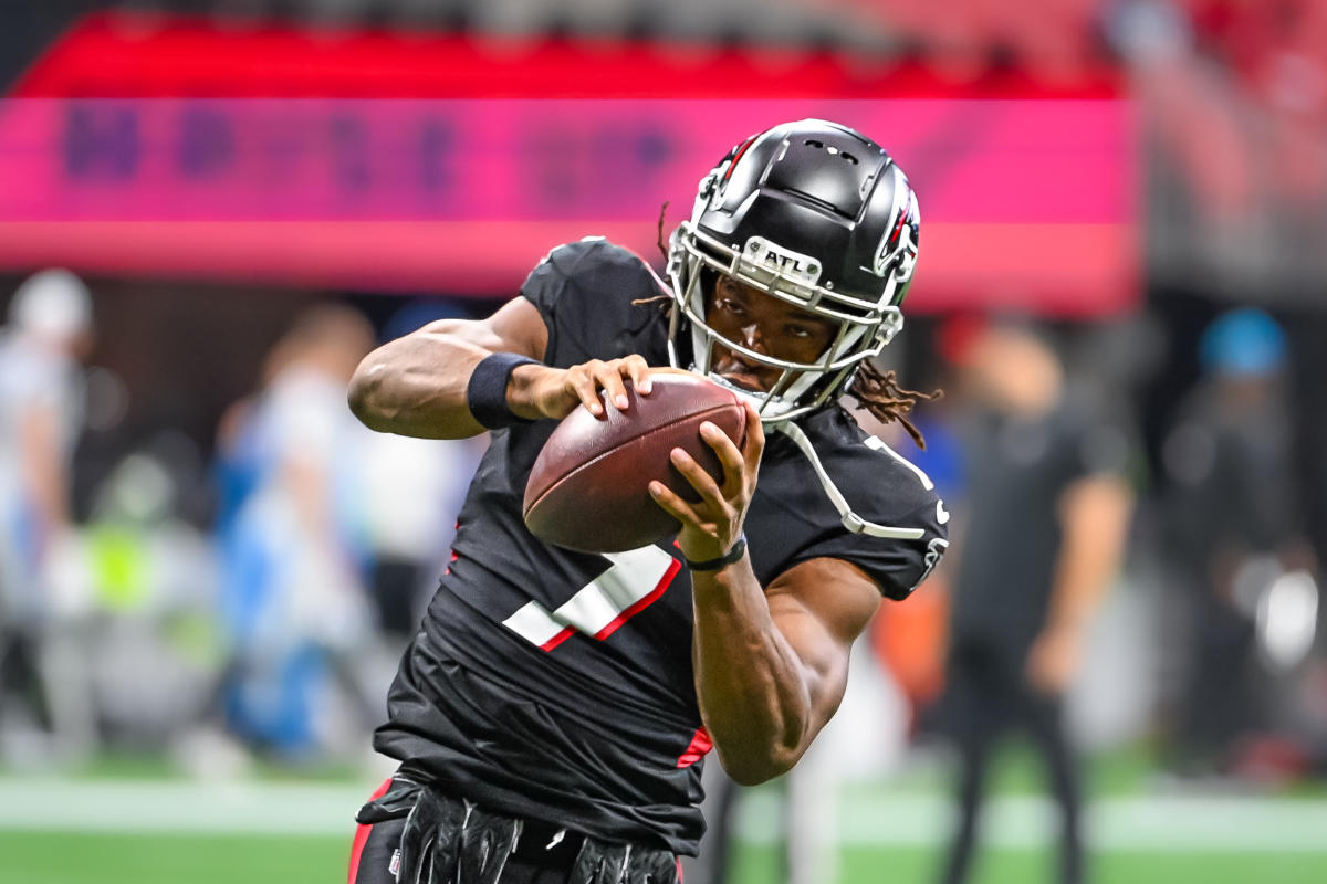 NFL: Bijan Robinson scores 1st NFL touchdown in Atlanta Falcons