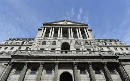 The Bank of England is seen in the City of London August 7, 2013. REUTERS/Toby Melville