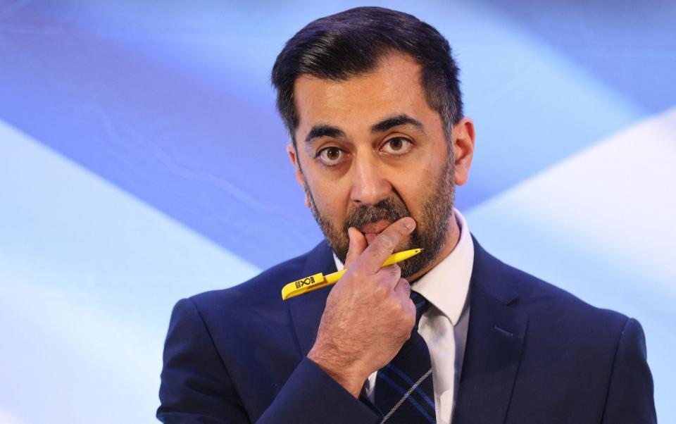 Humza Yousaf - ROBERT PERRY/EPA-EFE/Shutterstock