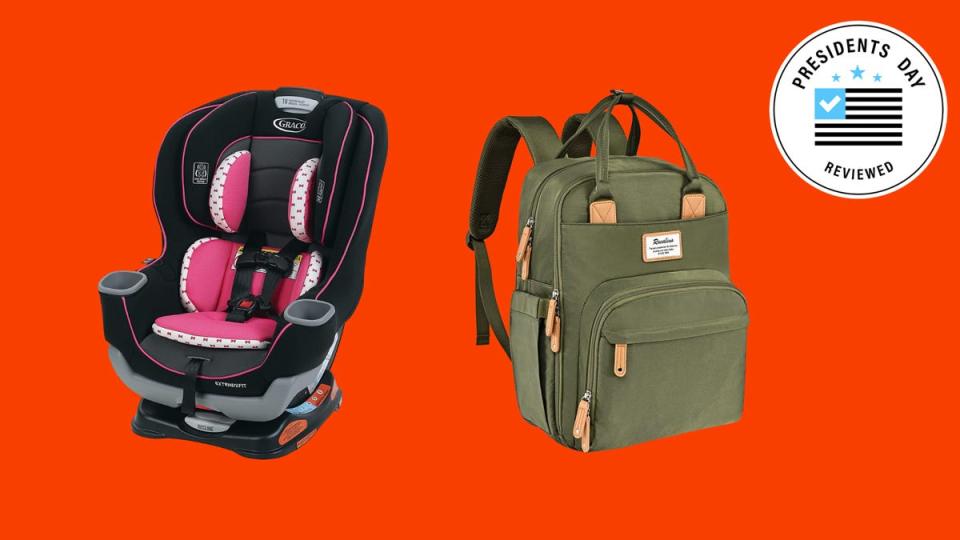 Amazon's Presidents Day deals include parental essentials including diaper bags, car seats and more.