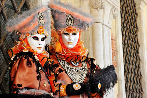 威尼斯嘉年華會是最華麗的面具舞會