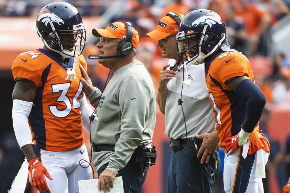 Vic Fangio is entering his second season as a head coach of the Broncos. (Photo by Timothy Nwachukwu/Getty Images)