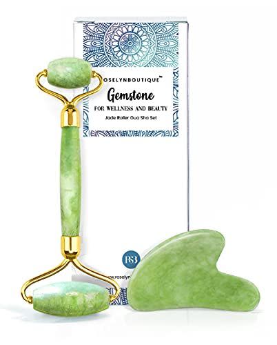 Jade Roller and Gua Sha Massage Tool