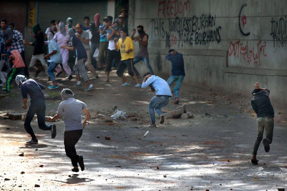 Protests in Kashmir