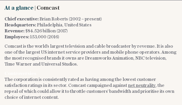 At a glance | Comcast