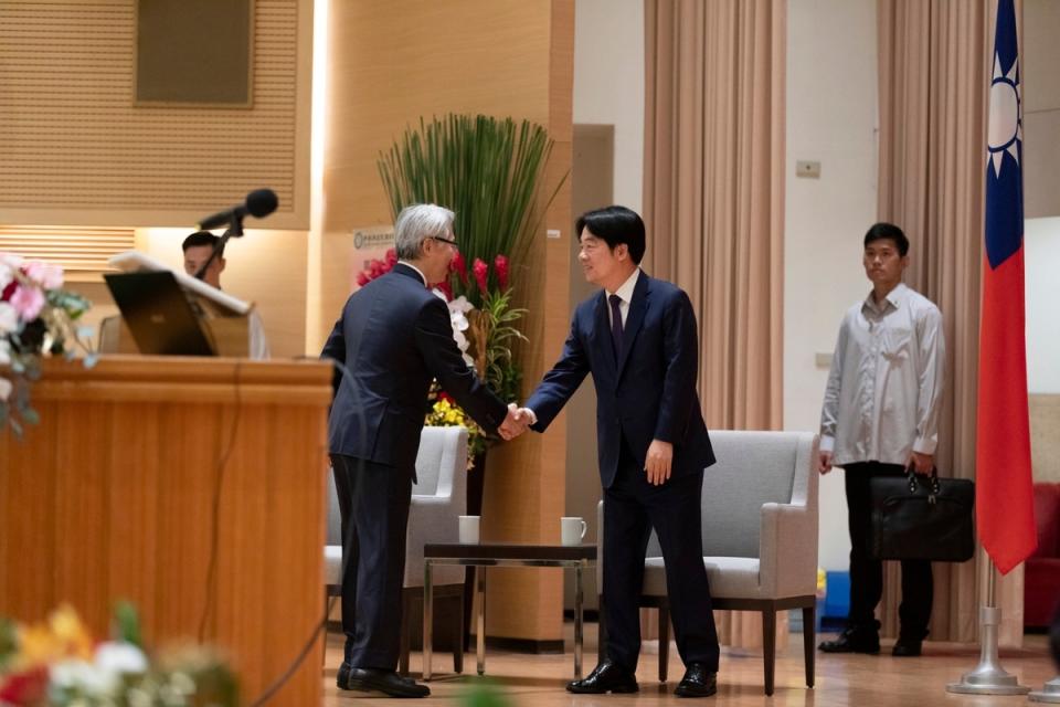 總統賴清德出席中研院第35次院士會議開幕式。   圖：總統府提供