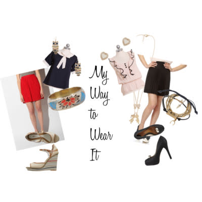 Pleated Skirt: My Way