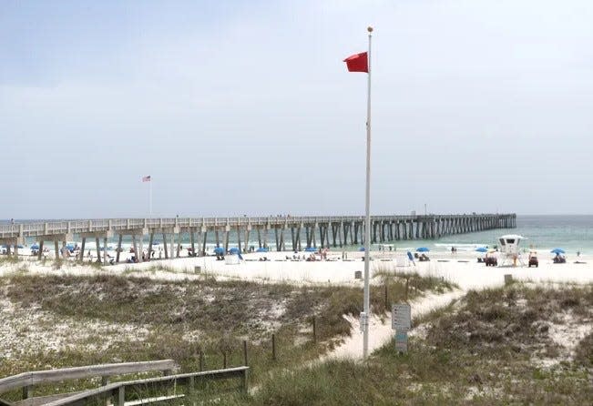 The M.B. Miller County Pier sits 1,500 feet out into the Gulf of Mexico and is handicapped accessible.