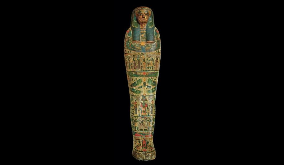 Mummy of Tamut, Third Intermediate Period, early 22nd Dynasty, about 900 B.C.E., EA 22939.