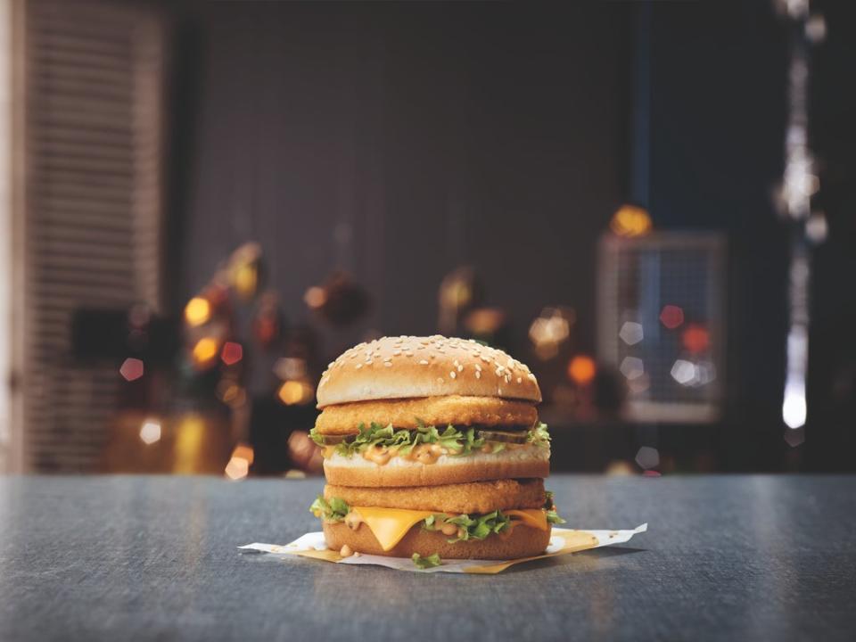 The chicken Big Mac is launching for a limited time in McDonald’s restaurants in the UK (McDonald’s)