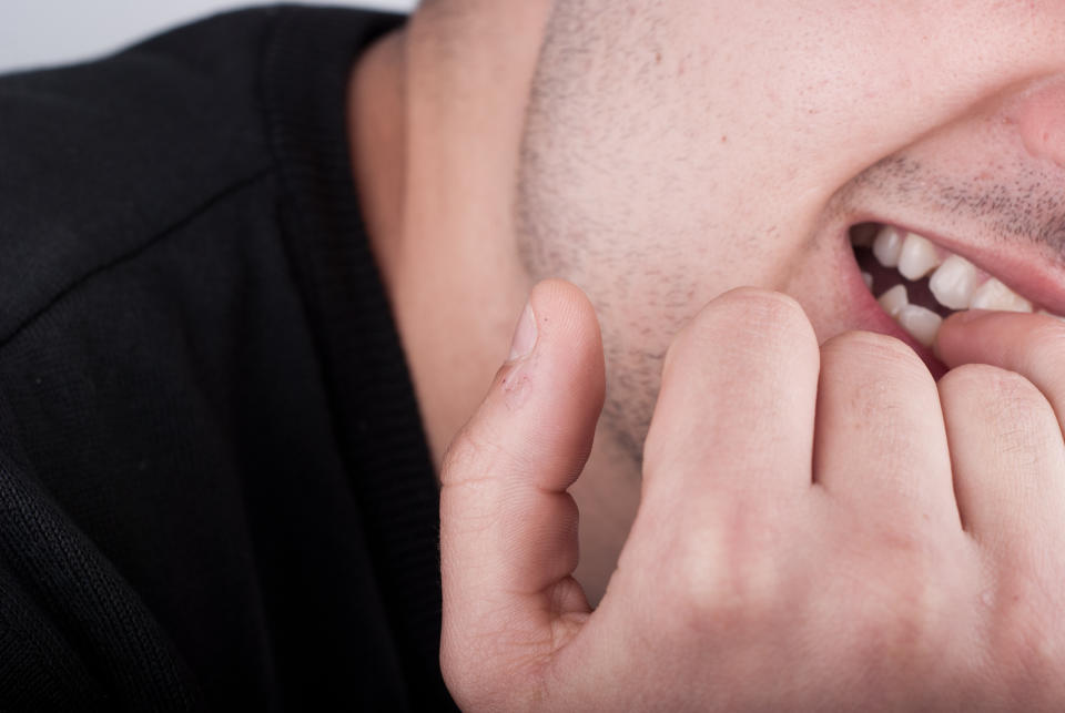 The father-of-two had no idea biting his nails could prove fatal. Source: Getty, file.