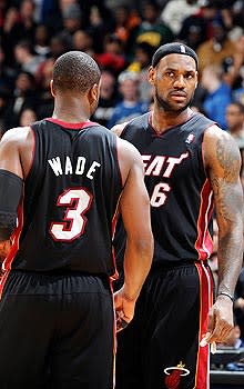 LeBron James' decision to join Dwyane Wade in Miami ranked as the NBA's biggest story