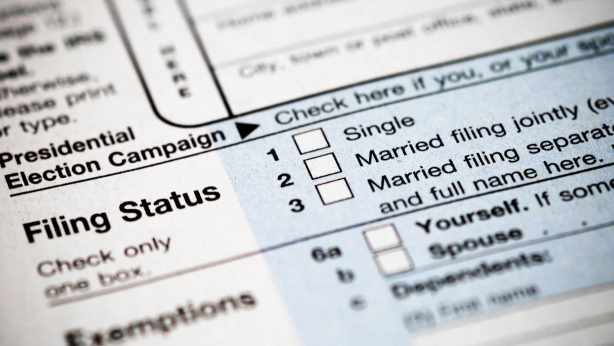 1040 income tax form