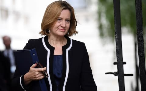 Amber Rudd - Credit: Bloomberg