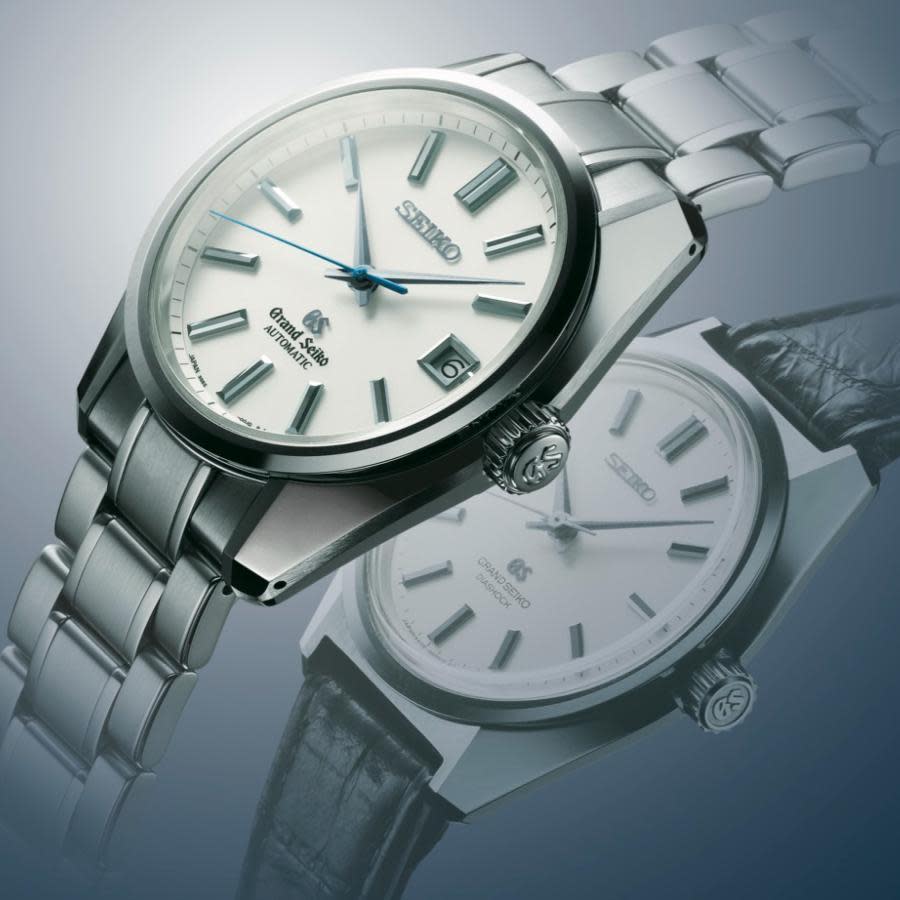 Grand Seiko在2013年推出過1967年初代44GS的復刻款，不過在細節上做了一些調整，例如錶徑加大至40mm、使用自動上鍊機芯，防水規格也強化到100米等等，當年推出時是討論度頗高的話題之作。