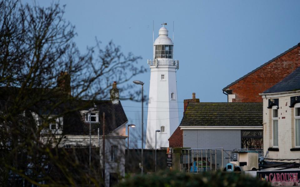 Withernsea’s Victorian lighthouse sprouts incongruously from suburban streets a third of a mile inland - Charlotte Graham