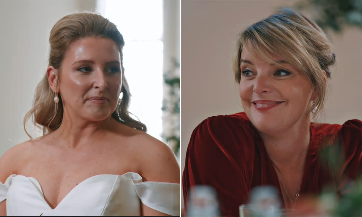 Married At First Sight's Emma and Caspar's sister Daisy. (Channel 4 Screengrab)