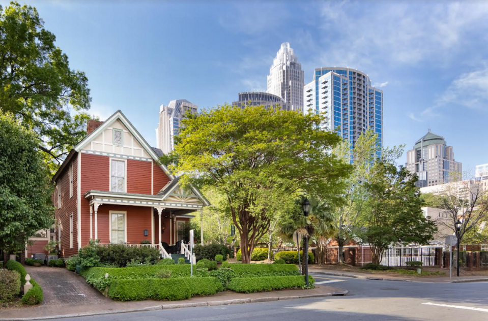 One of the oldest homes in Charlotte, located 400 N Poplar St., has been listed for sale.