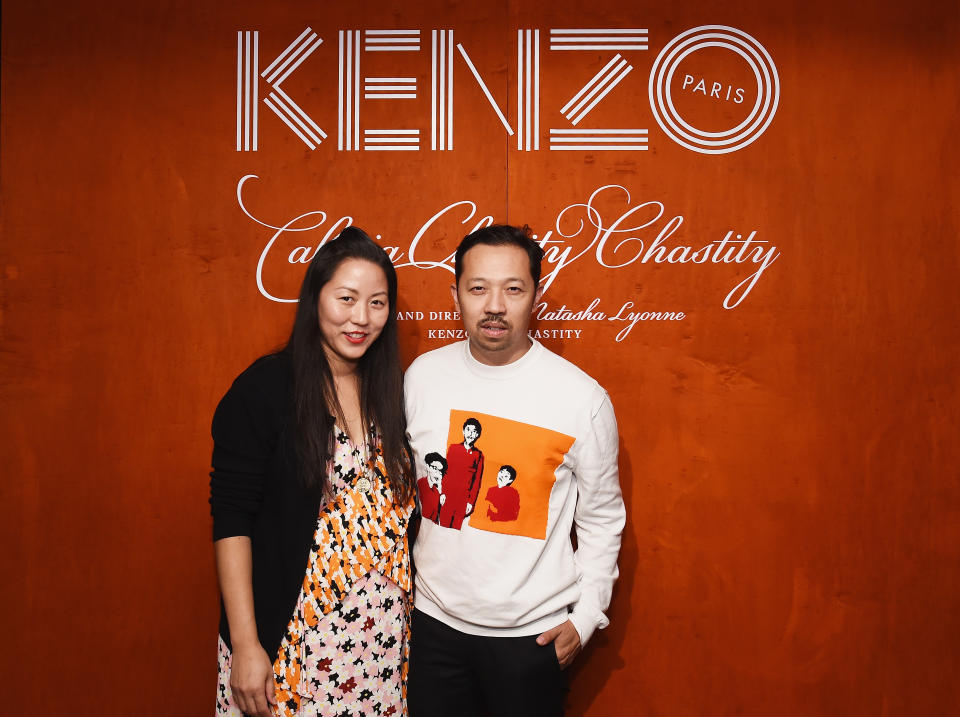 Carol Lim & Humberto Leon arbeiten seit sieben Jahren als Creative Directors bei Kenzo. (Bild: Getty Images)