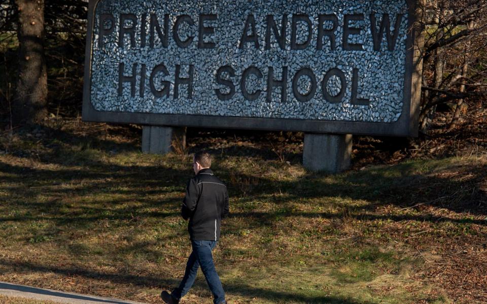 Prince Andrew High School in Dartmouth, N.S. - The Canadian Press/PA Images