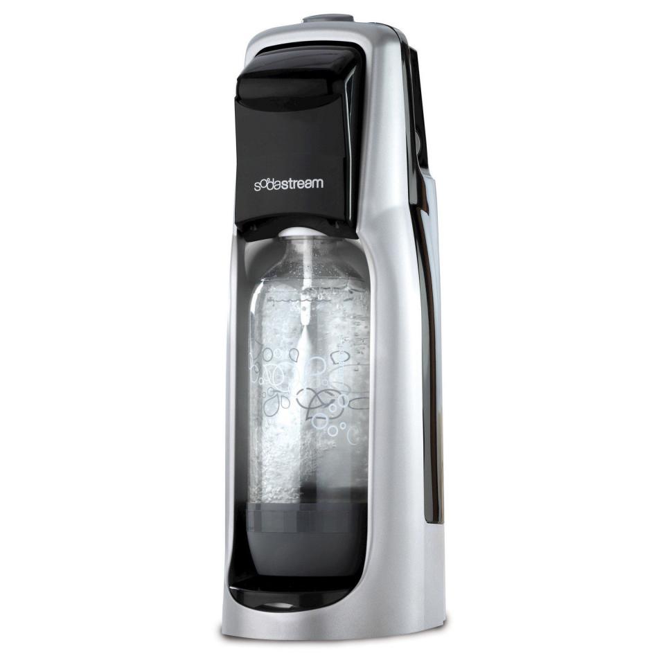 SodaStream Jet Starter Kit. <a href="https://www.target.com/p/sodastream-jet-starter-kit/-/A-14852065#lnk=newtab" target="_blank"><strong>Now $70.99. Save $20 for every $100</strong></a>. (Photo: Target)