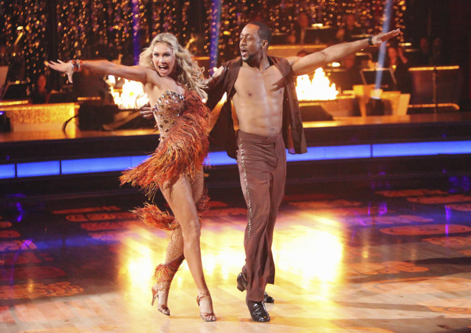 Kym Johnson and Jaleel White (4/16/12)