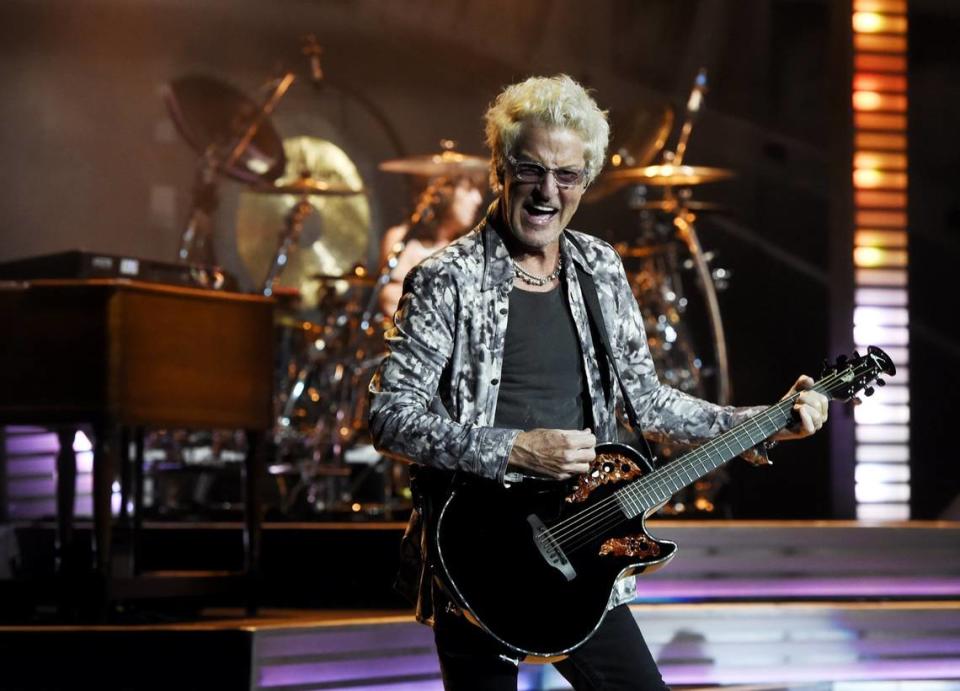 REO Speedwagon will play at the Fruit Yard Amphitheater in Modesto.