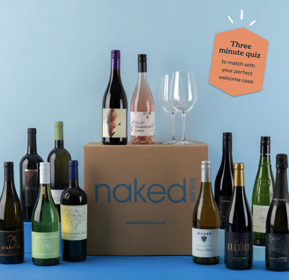 <p><a href="https://go.redirectingat.com?id=74968X1596630&url=https%3A%2F%2Fus.nakedwines.com%2Fnakdgobr12_w&sref=https%3A%2F%2Fwww.countryliving.com%2Fshopping%2Fgifts%2Fg39862858%2Fgifts-for-mom-from-son%2F" rel="nofollow noopener" target="_blank" data-ylk="slk:Shop Now;elm:context_link;itc:0;sec:content-canvas" class="link ">Shop Now</a></p><p>Naked Wines Set </p><p>nakedwines.com</p><p>$150.00</p><span class="copyright">Naked Wines </span>