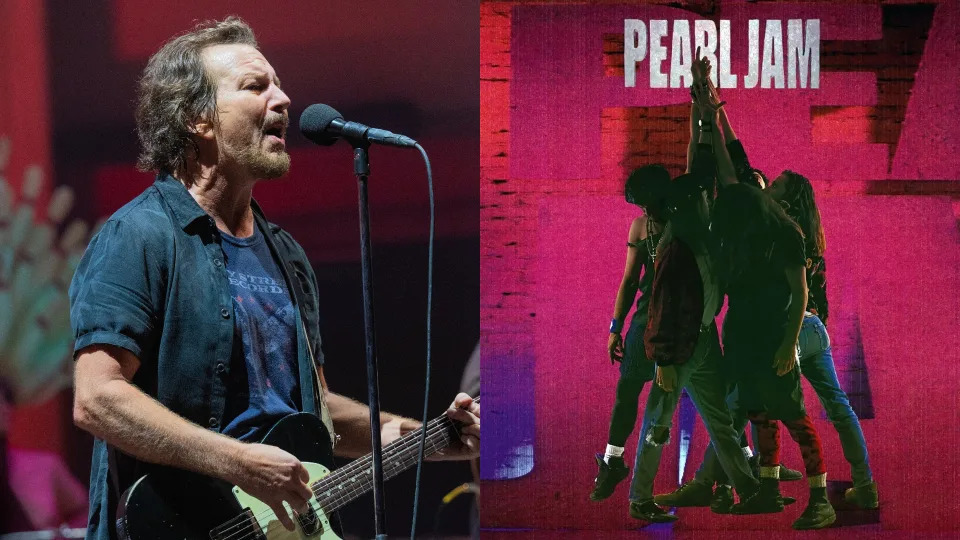 Eddie Vedder is apparently a big fan of the 39Pearl Jam high-five39 used in 39Studio 66639 Jim BennettGetty ImagesEpic