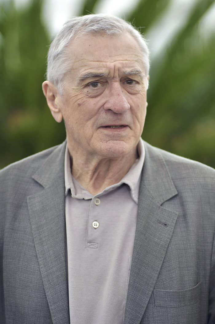 A close-up of Robert DeNiro