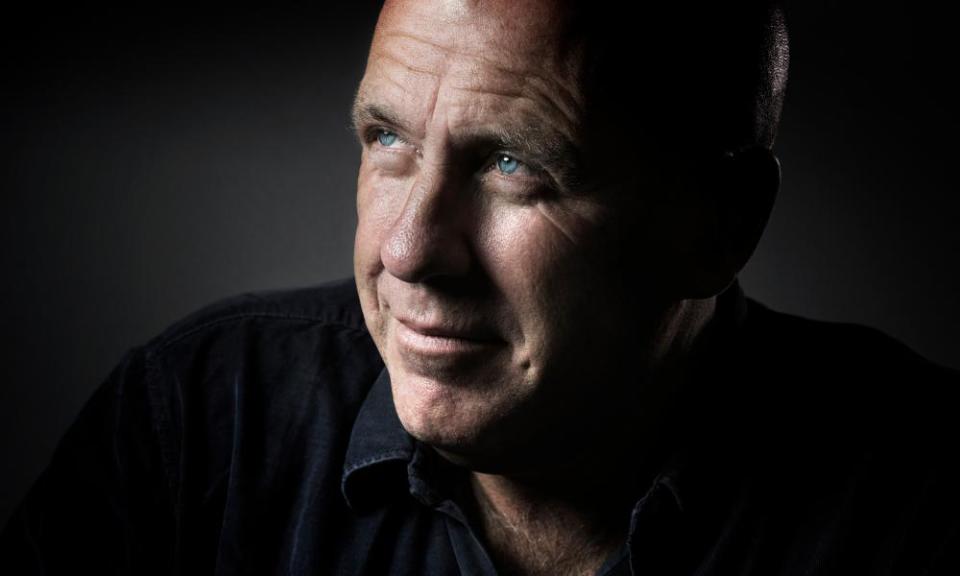 Richard Flanagan: ‘I didn’t want the book to be despairing. It’s written at a despairing time but I don’t feel despairing.’ Photograph: Joel Saget/AFP/Getty Images