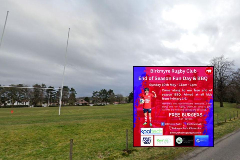 Birkmyre Rugby Club hosts fun day for youngsters <i>(Image: Street View / Facebook)</i>