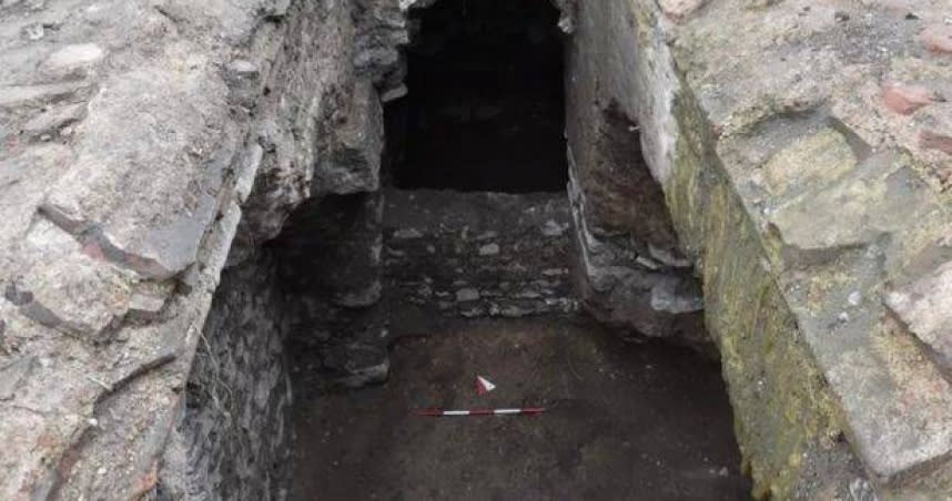 土耳其的伊斯坦堡發現一個地下通道遺跡，可能為一大重要遺跡。（圖／翻攝自伊斯坦堡市政府）