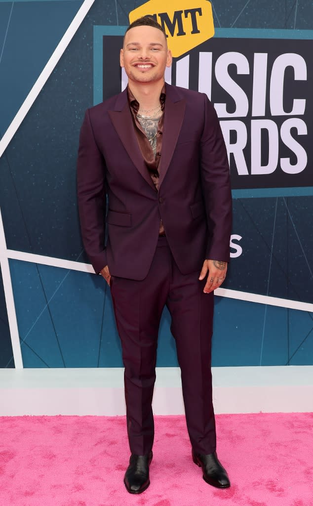 Host Kane Brown, 2022 CMT Music Awards, Red Carpet Fashion