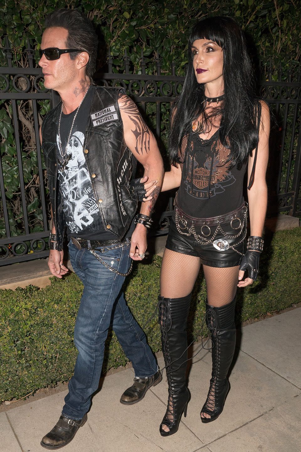 Cindy Crawford and Rande Gerber - Hell's Angels