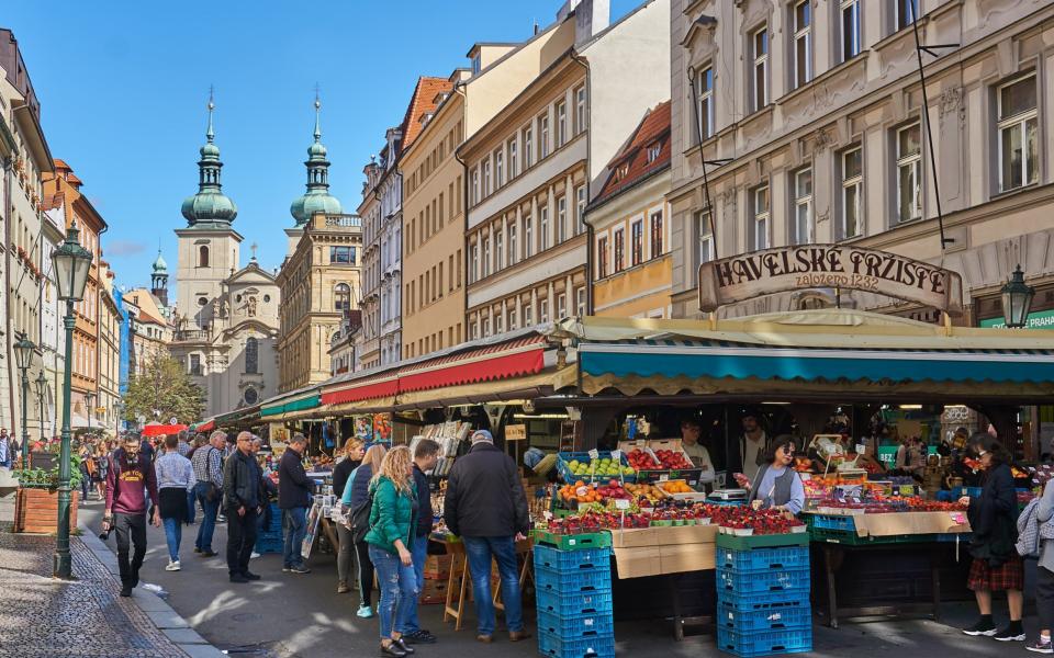 market, prague - Getty