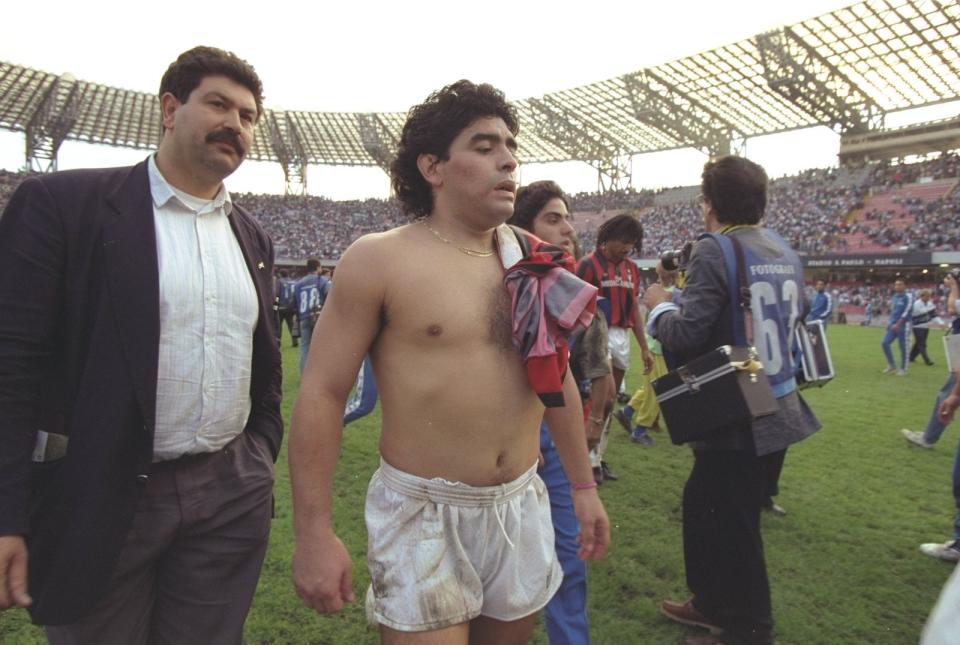 Maradona, die tragische Figur