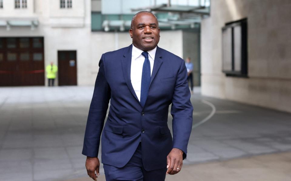 David Lammy: 'I've just returned from the US, where presidents and first ladies have huge taxpayer-funded budgets to look their best...'