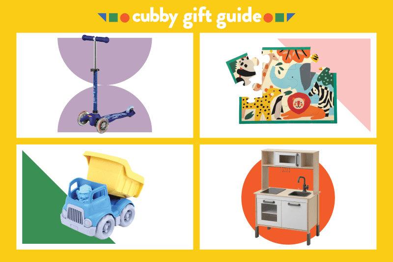 A round up of gifts for one-year-olds.