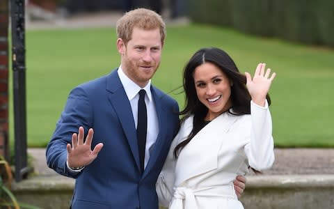 Harry and Meghan Markle - Credit:  Eddie Mulholland For The Telegraph