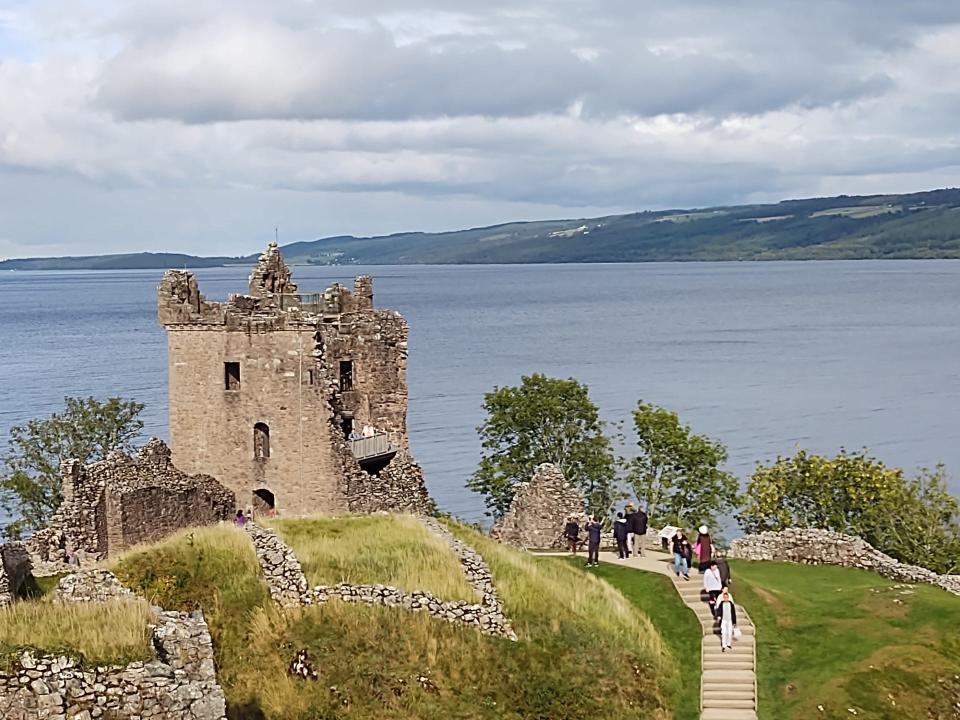 Urquhart Castle, on Loch Ness